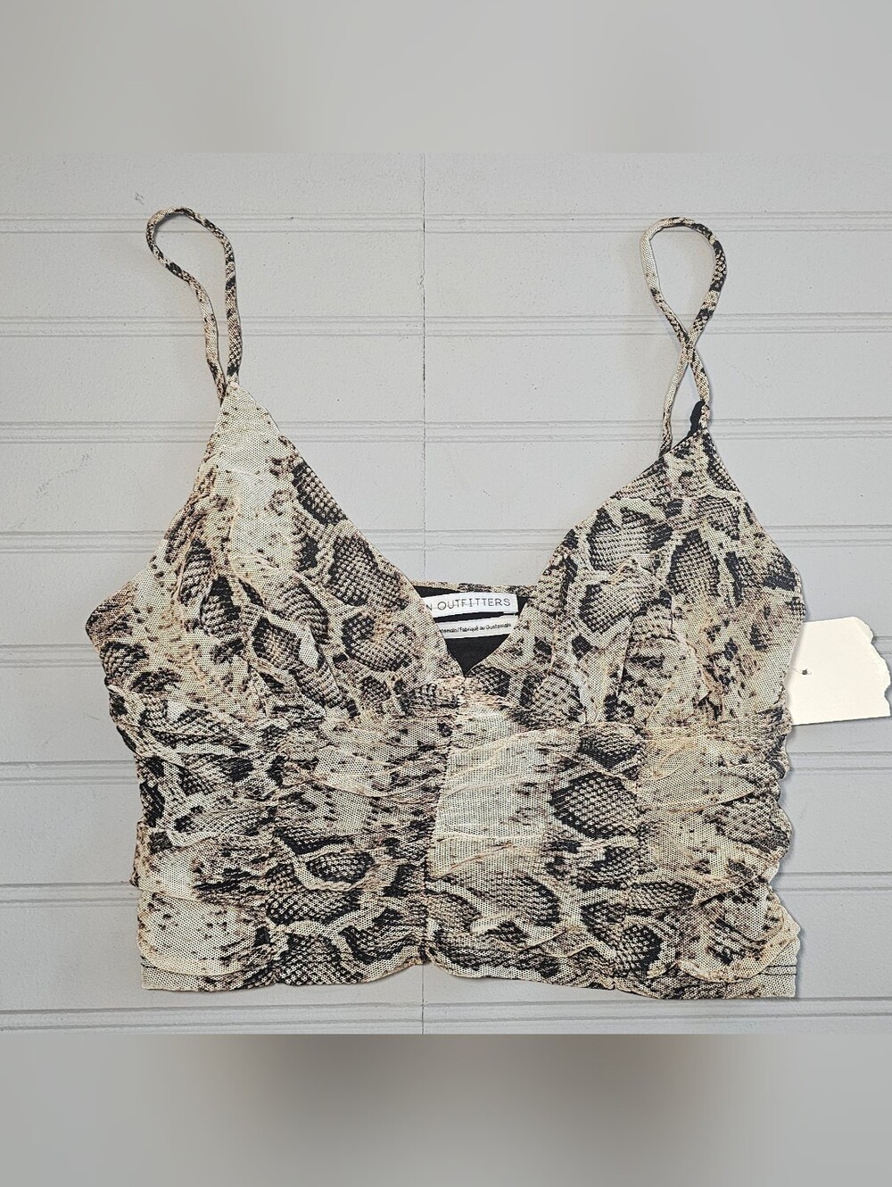 Urban Outfitters Snakeskin Design Camisole Small